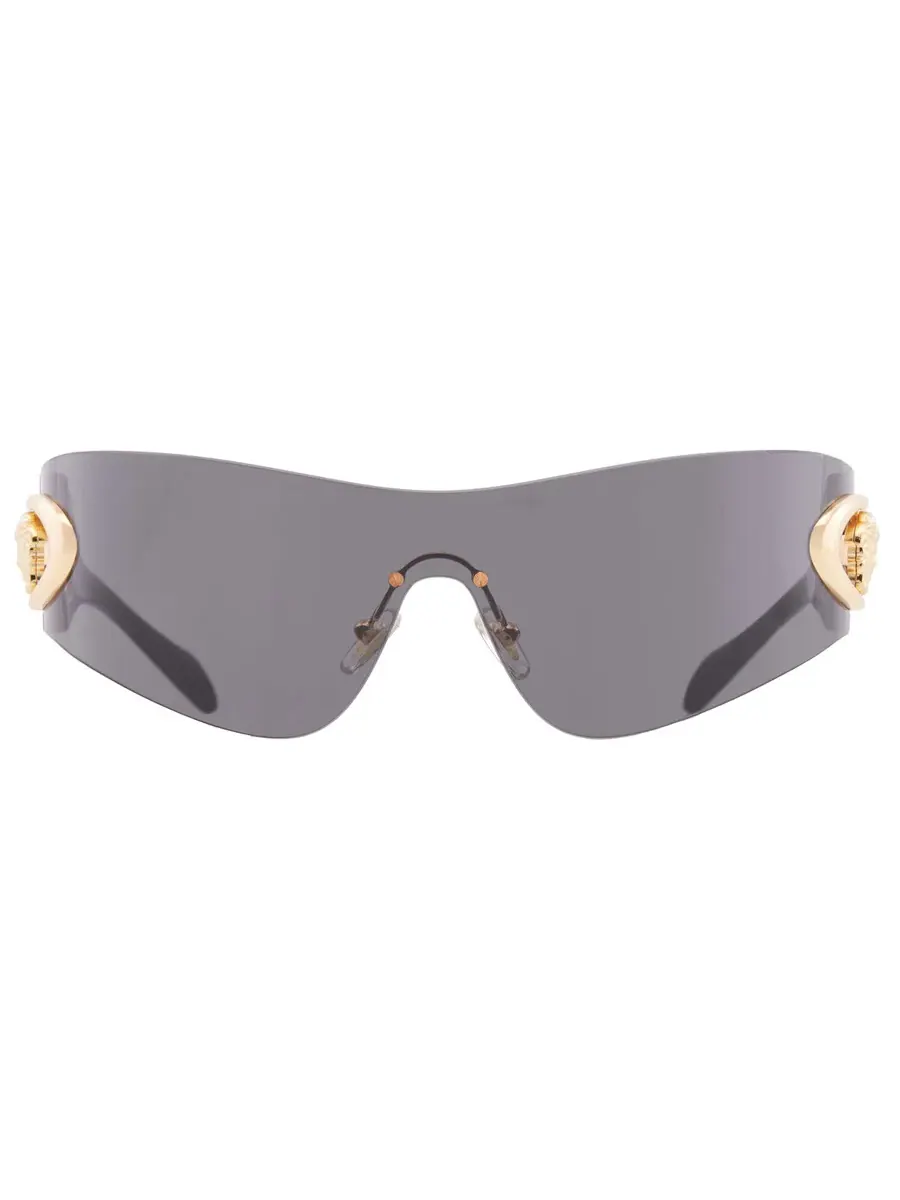 Мужские солнцезащитные очки Versace Dark Grey Shield VE2280 100287 42