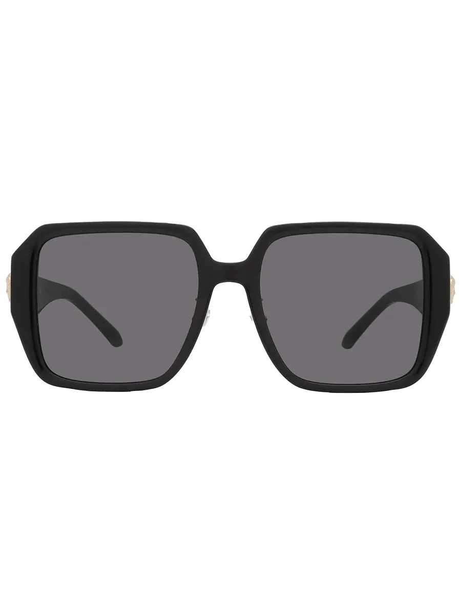 Солнцезащитные очки женские Versace темно-серые квадратные VE4472D GB1/87 56