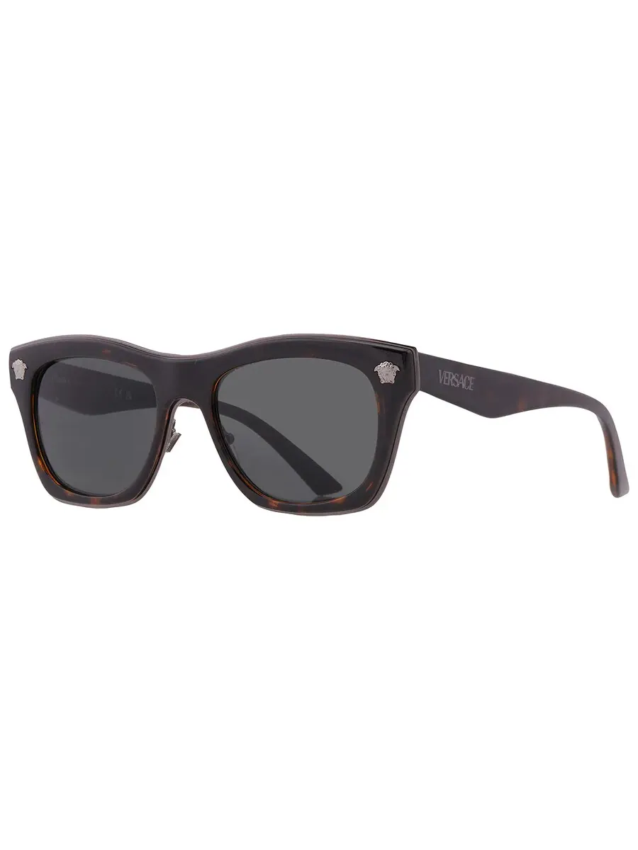 Мужские солнцезащитные очки Versace Dark Grey Square VE2272 108/87 53 — изображение 2 из 5, хавана