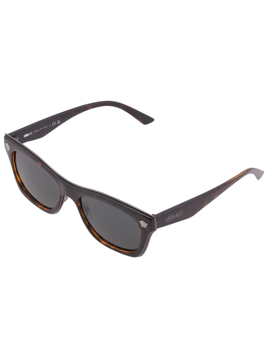 Мужские солнцезащитные очки Versace Dark Grey Square VE2272 108/87 53 — изображение 3 из 5, хавана