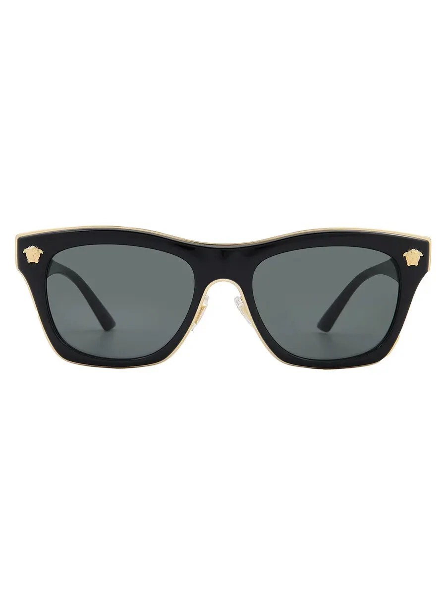 Мужские солнцезащитные очки Versace Dark Grey Square VE2272 GB1/87 53