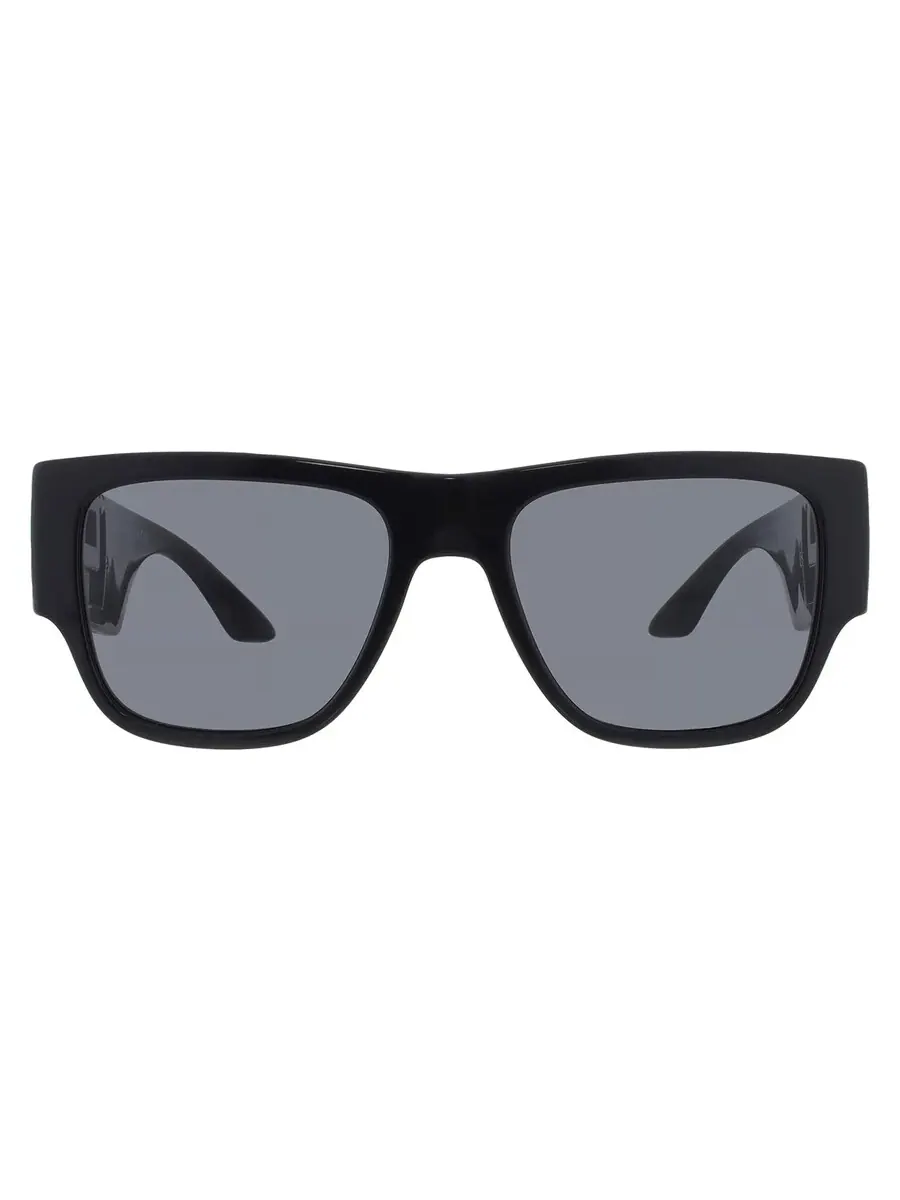 Мужские солнцезащитные очки Versace Dark Grey Square VE4403 GB1/87 57