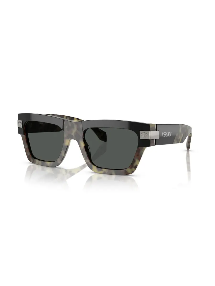 Мужские солнцезащитные очки Versace Dark Grey Square VE4464 545687 52