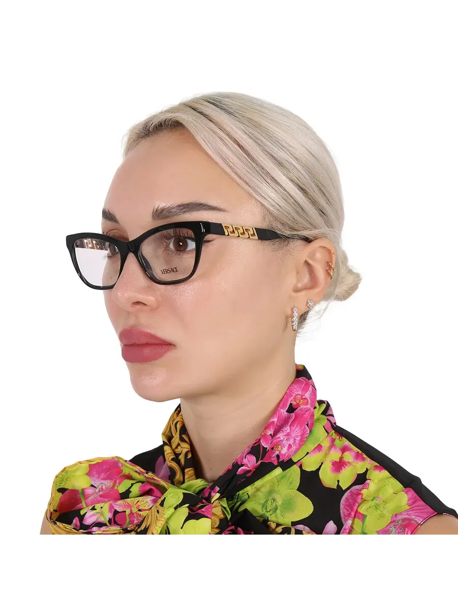 Женские очки Versace Demo Cat Eye VE3318 GB1 52 — 2