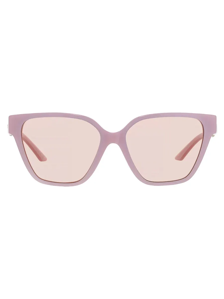Женские солнцезащитные очки Versace Pink Mirror Silver Butterfly VE4471B 5473/5 56