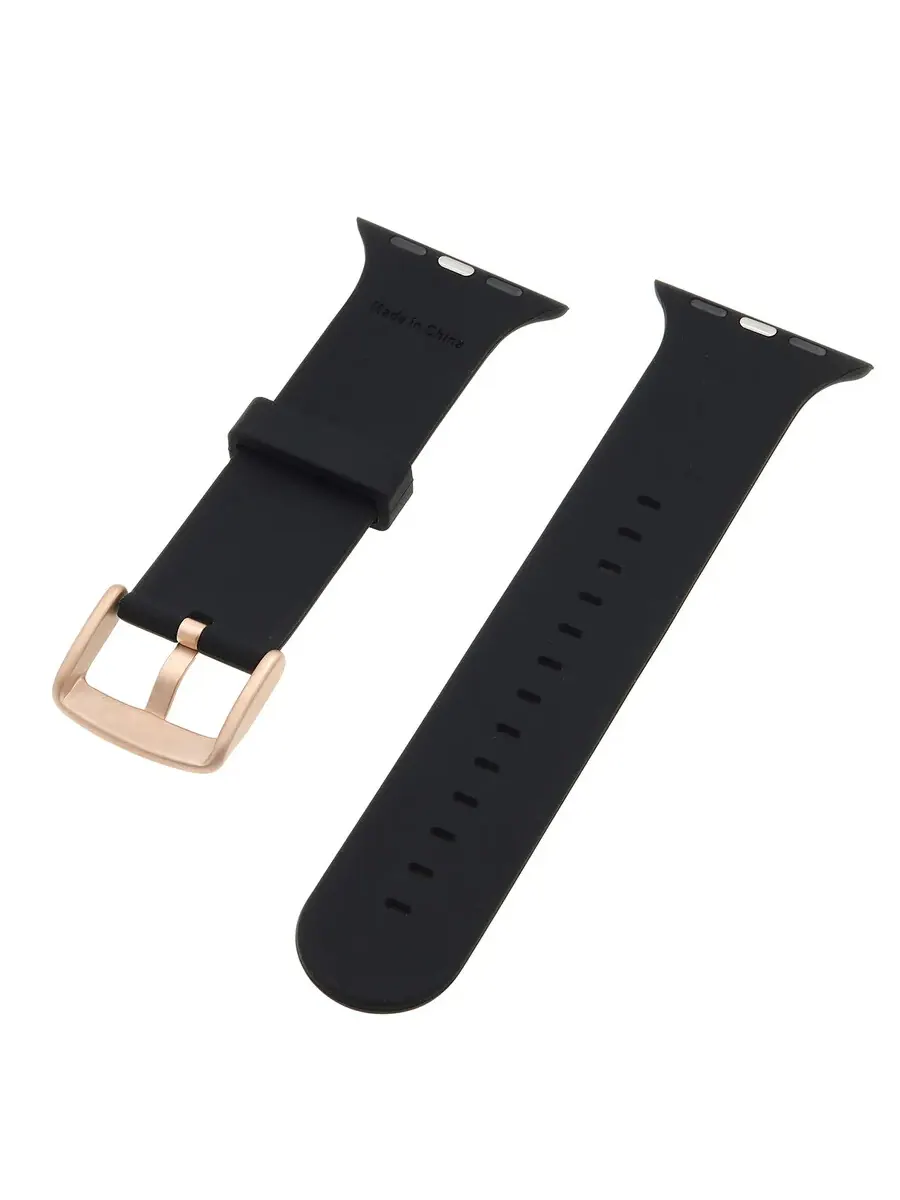 Силиконовый ремешок для часов WITHit 20 мм для Apple Watch WL/T-AD3-035-141-BX-01 — изображение 3 из 3, черный