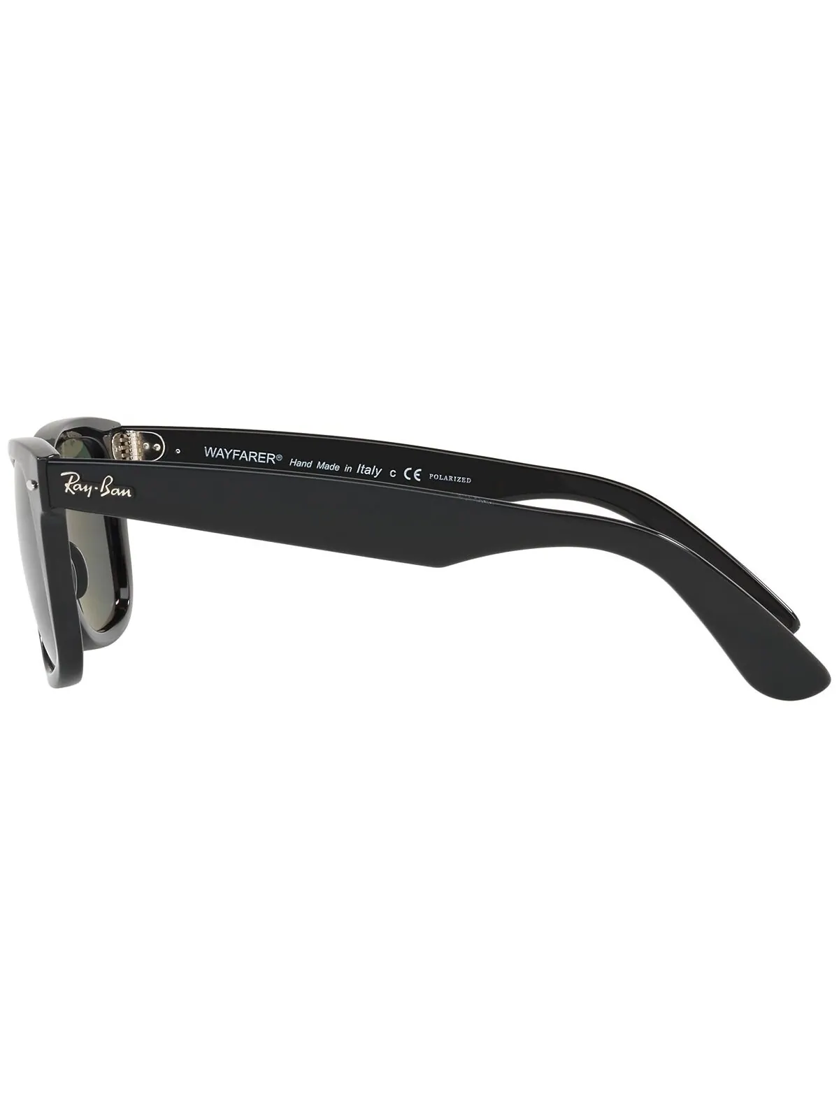 Поляризованные солнцезащитные очки унисекс RAY-BAN Wayfarer Ease RB4340 — изображение 6 из 6, черный/зеленый