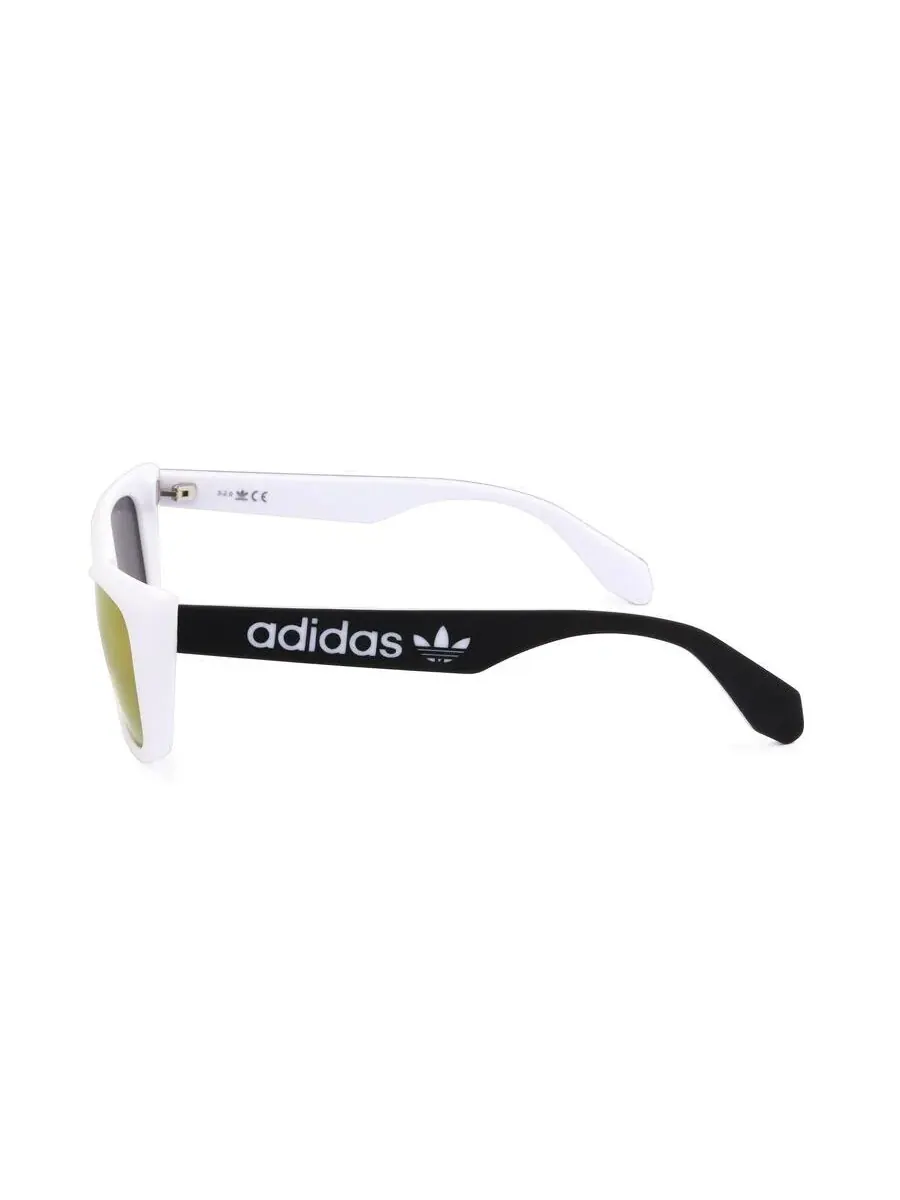 Женские солнцезащитные очки Adidas "Кошачий глаз" белого цвета OR0027-56X-2 — изображение 3 из 3, мульти