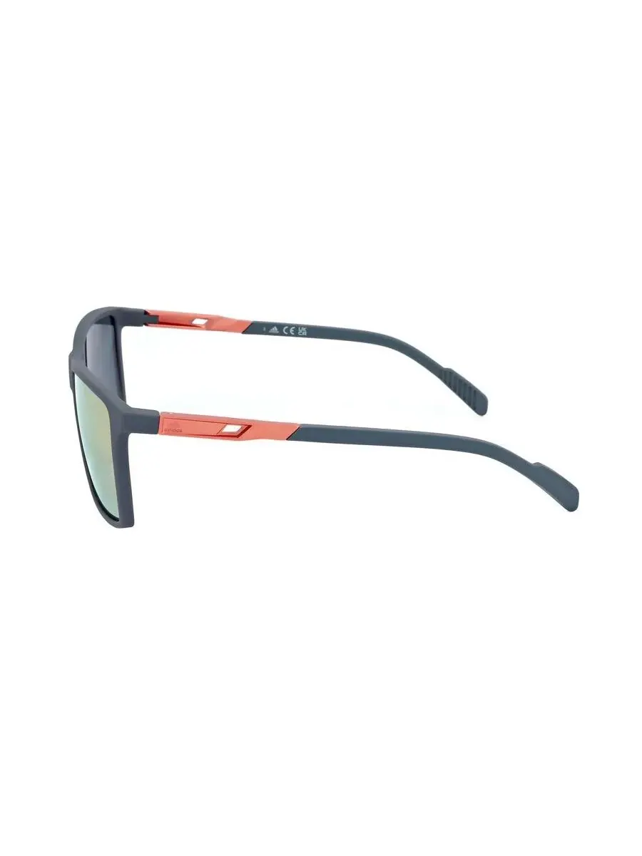 Мужские серые круглые солнцезащитные очки Adidas SP0058-02V-2 — изображение 3 из 3, мульти