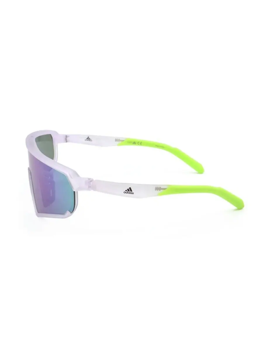 Мужские солнцезащитные очки Adidas White Shield SP0017-02E-3 — изображение 3 из 3, мульти
