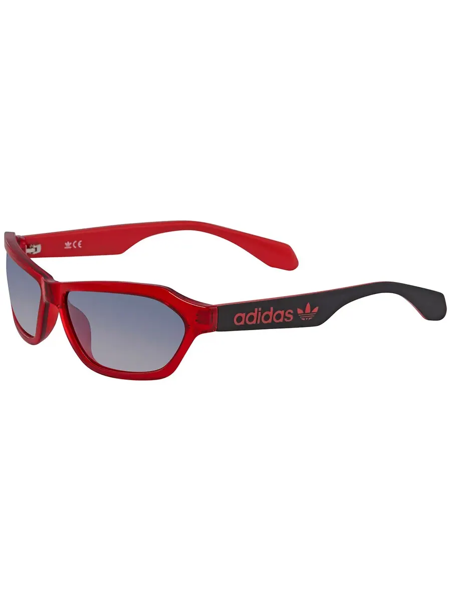 Солнцезащитные очки унисекс Adidas Originals Smoke Mirror прямоугольные OR0021 66C 58