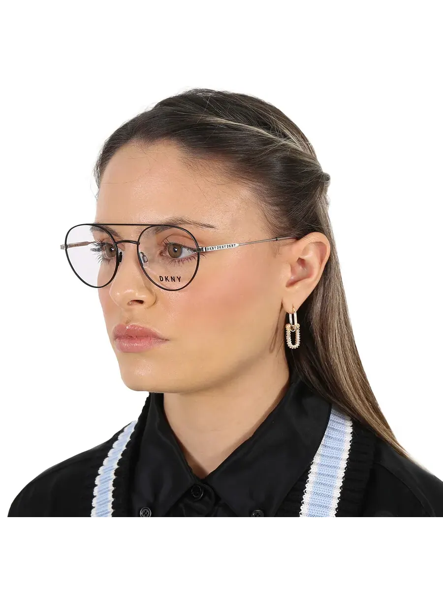 Демонстрационные круглые женские очки DKNY DK1025 001 51 — 2