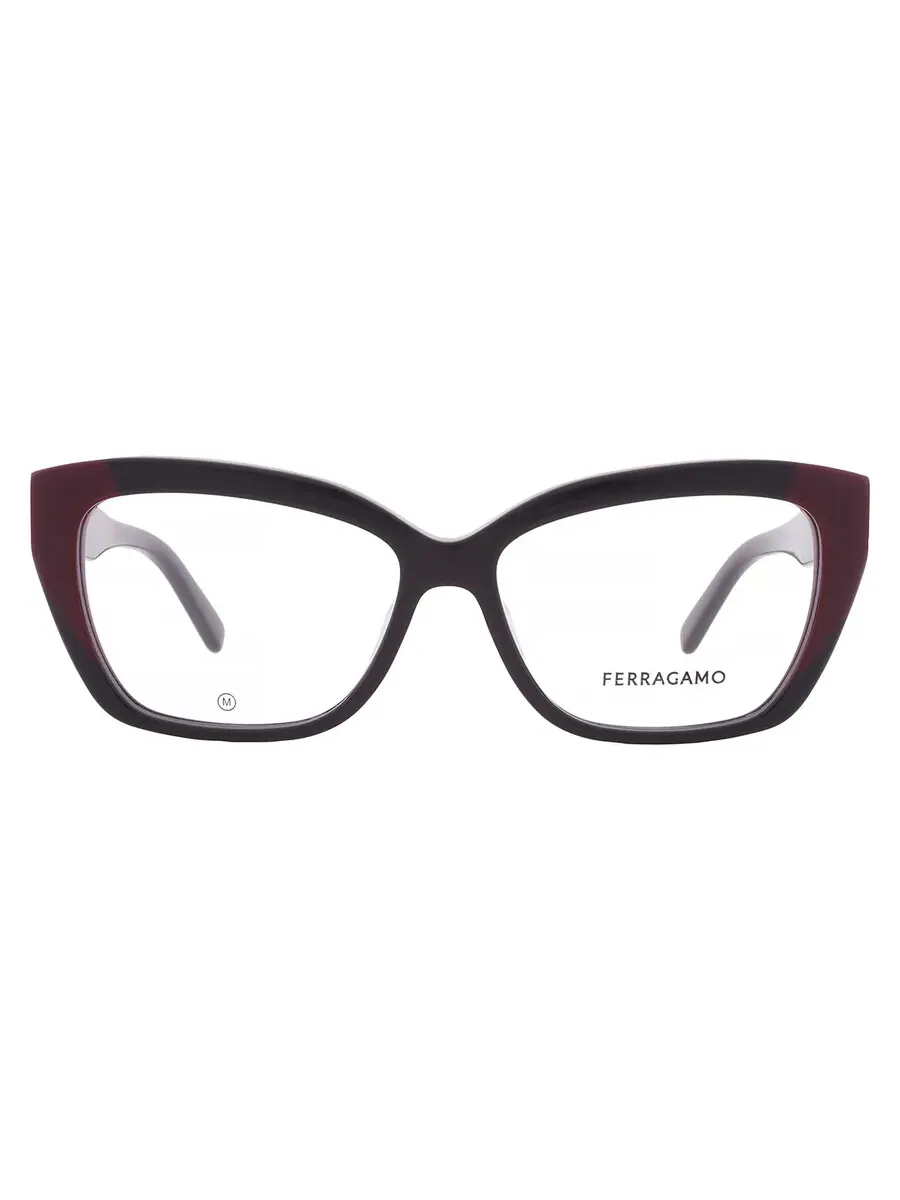 Демонстрационные женские очки Ferragamo «Кошачий глаз» SF2938N 051 53