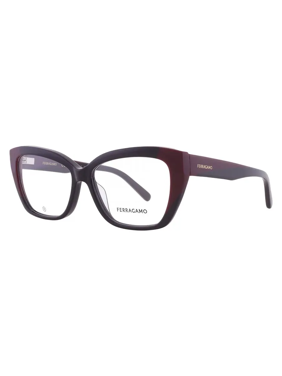 Демонстрационные женские очки Ferragamo «Кошачий глаз» SF2938N 051 53 — 2