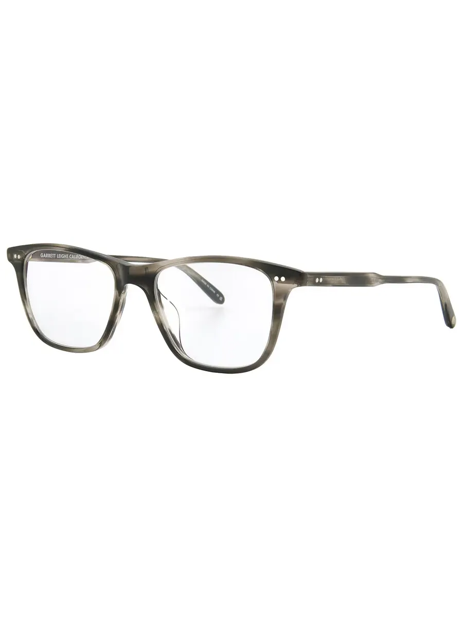 Очки Garrett Leight HAYES Demo Square 1141 BKSLT 50 — 4