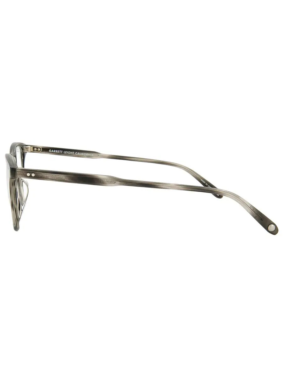 Очки Garrett Leight HAYES Demo Square 1141 BKSLT 50 — 5