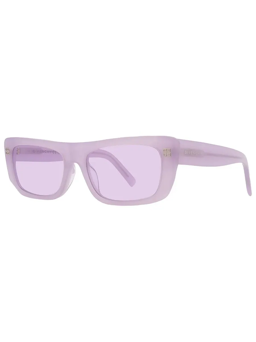 Женские солнцезащитные очки Givenchy Lilac Browline GV40047U 78Y 57, сиреневый — изображение 3 из 5, голубой