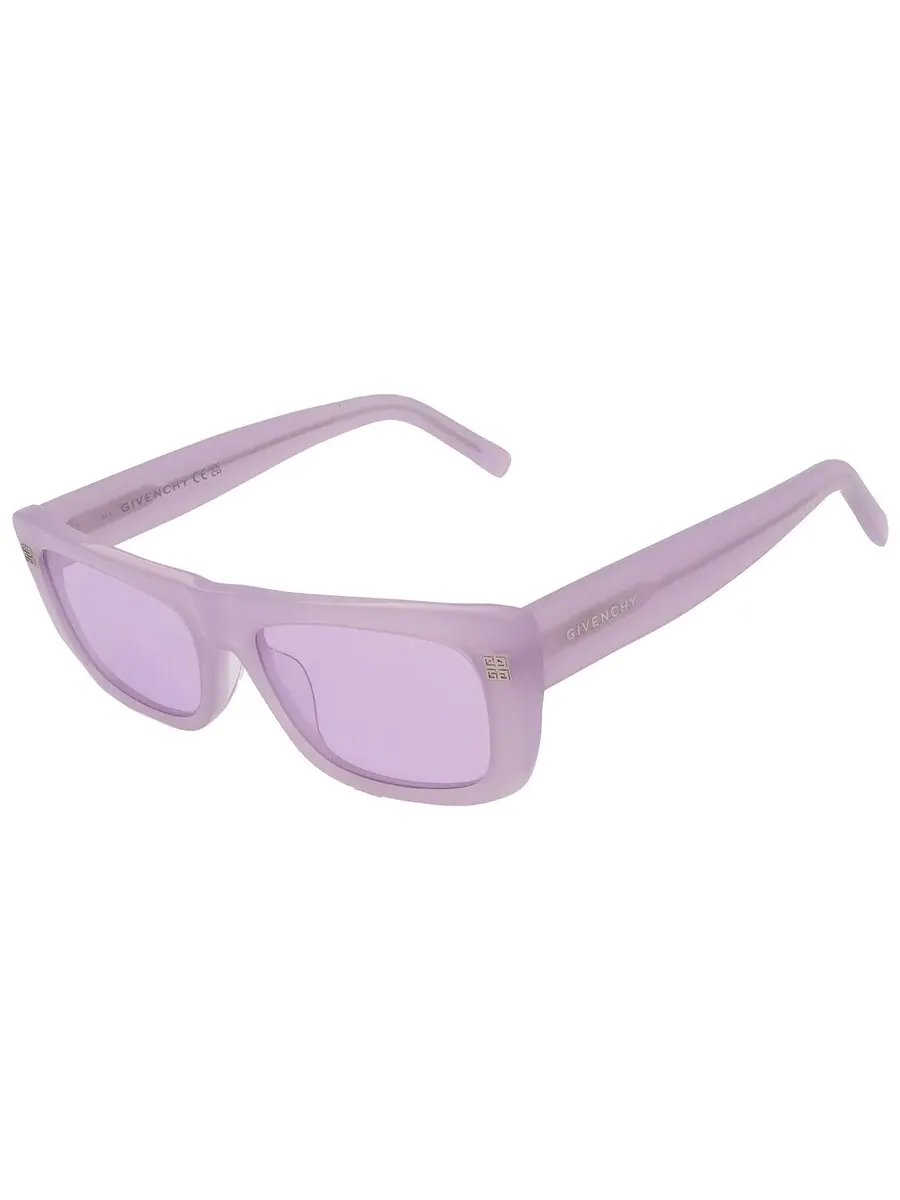 Женские солнцезащитные очки Givenchy Lilac Browline GV40047U 78Y 57, сиреневый — изображение 4 из 5, голубой