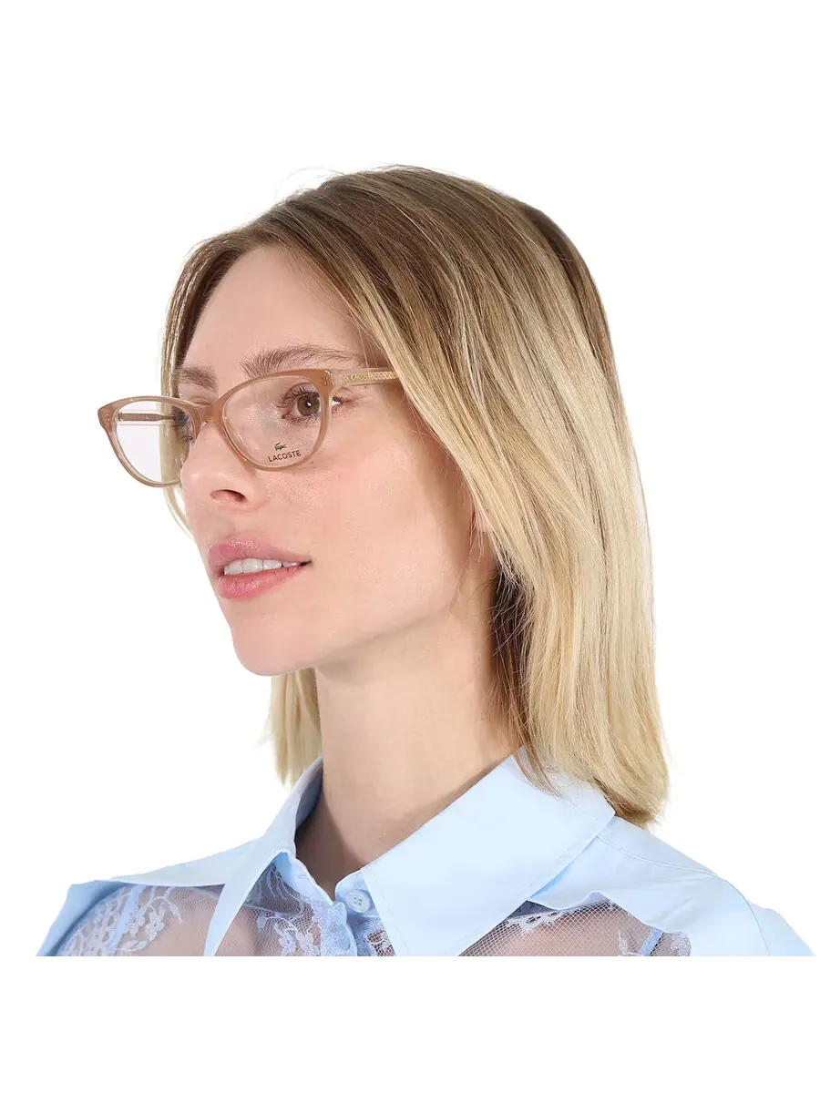 Демонстрационные женские очки Lacoste «Кошачий глаз» L2850 662 53 — 2