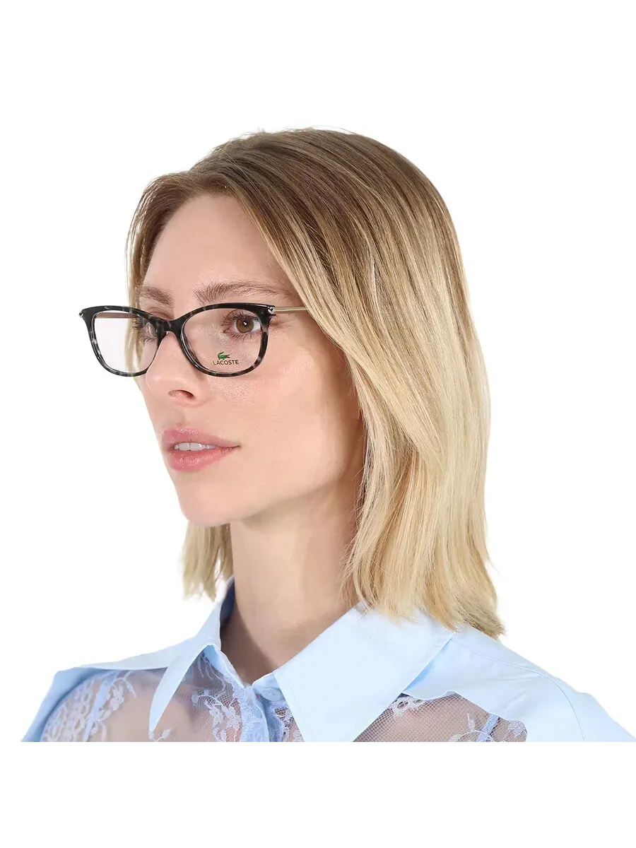 Очки для женщин Lacoste Demo Cat Eye L2863 215 53 — 2