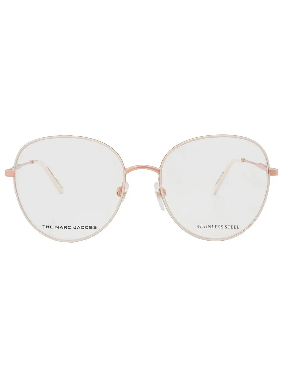 Женские очки Marc Jacobs Demo Oval MARC 590 0Y3R 54, золото/слоновая кость