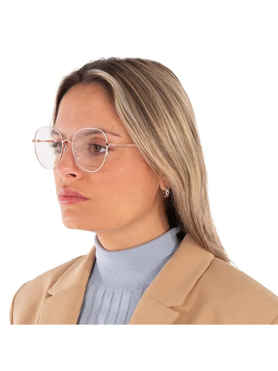 Женские очки Marc Jacobs Demo Oval MARC 590 0Y3R 54, золото/слоновая кость — 2