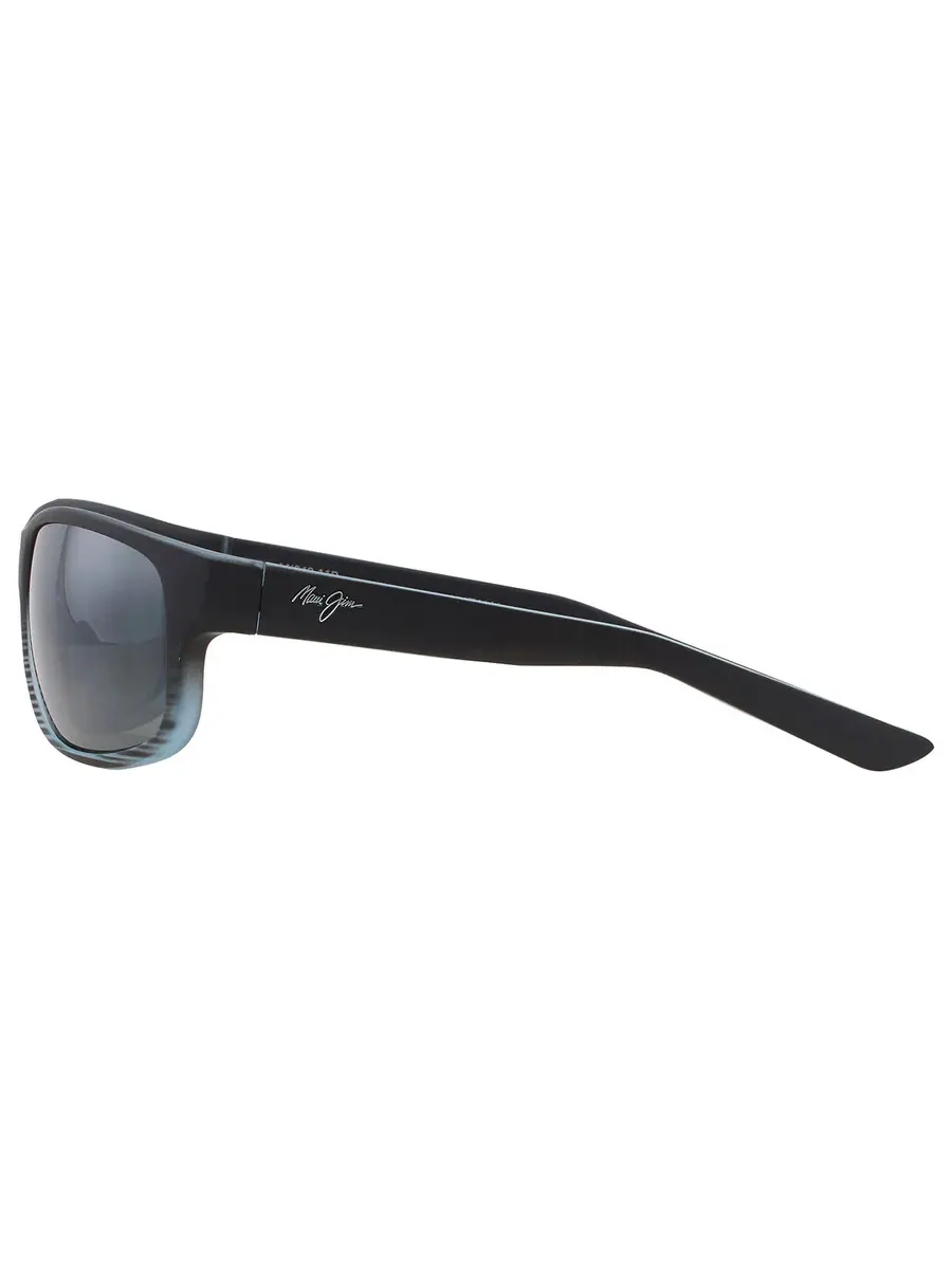 Солнцезащитные очки Maui Jim Kaiwi Channel Neutral Grey Wrap унисекс 840-11D 62 — изображение 5 из 5, серый черный