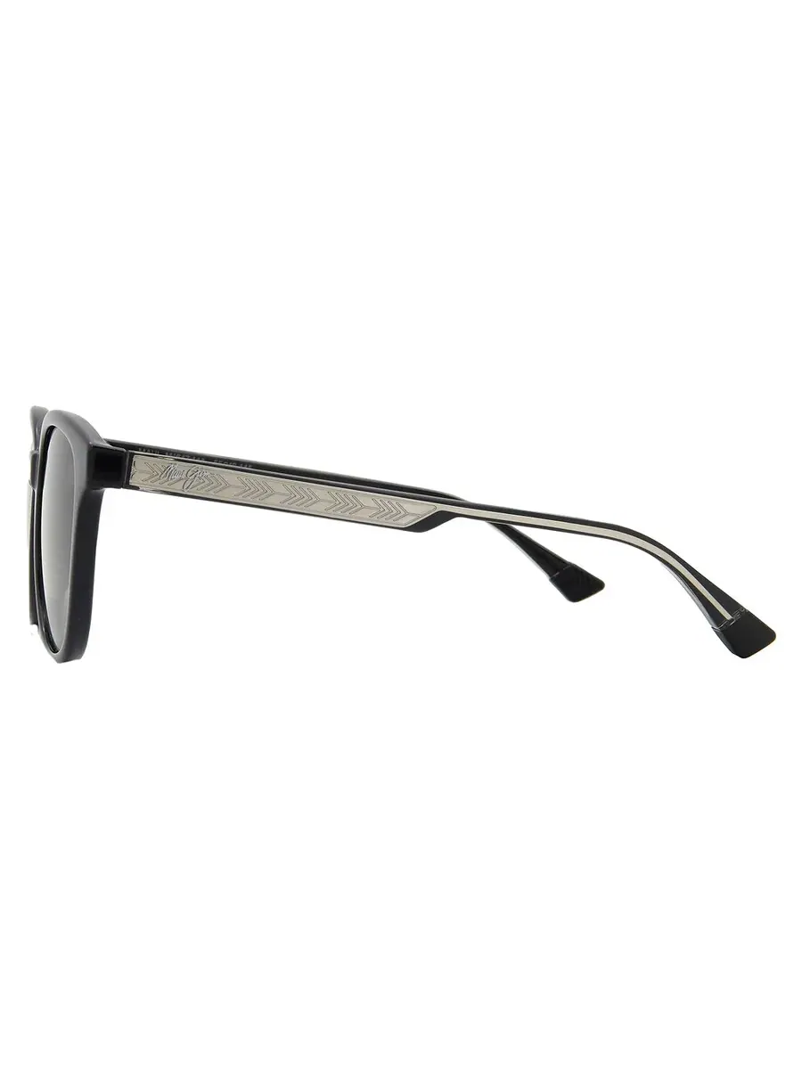 Солнцезащитные очки Maui Jim Ku'ikahi Neutral Grey Square унисекс GS647-14A 55 — изображение 3 из 4, черный светлый серый