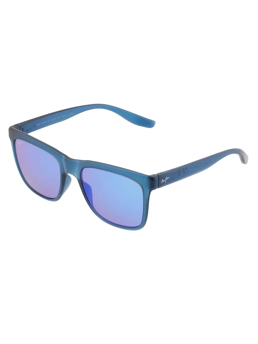 Солнцезащитные очки Maui Jim Pehu Blue Hawaii Square унисекс B602-03 55 — изображение 4 из 5, темно-синий