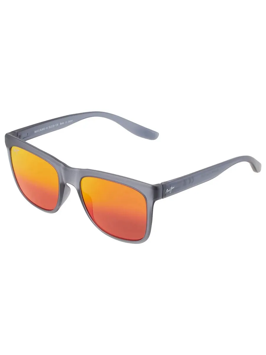 Солнцезащитные очки унисекс Maui Jim Pehu Hawaii Lava Square RM602-14 55 — изображение 4 из 5, серый