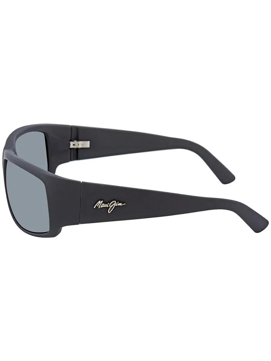 Солнцезащитные очки Maui Jim World Cup Neutral Grey Wrap для мужчин 266-02MR 64 — изображение 4 из 4, черный