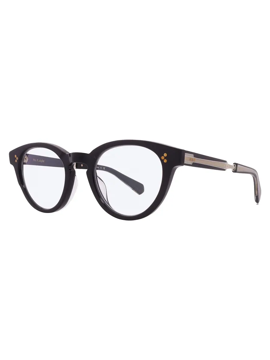 Мистер Лейт AUDREY C Demo Cat Eye Женские Очки ML1031 BK-12KG 46 Mr. Leight — 2