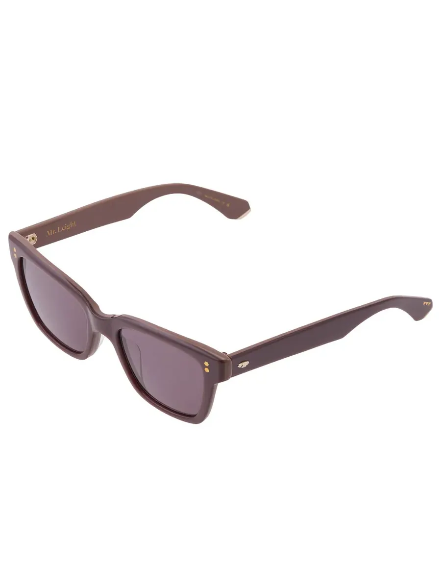 Солнцезащитные очки Mr. Leight LOLA S Noir Cat Eye для женщин ML2046 MUL-G/NOI 51 — изображение 3 из 4, золотистый