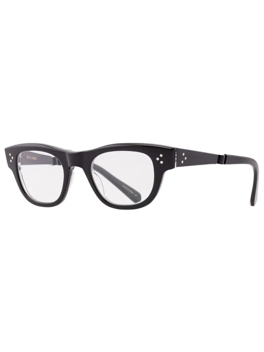 Демонстрационные овальные очки унисекс Mr. Leight WAIMEA C ML1007 BKGLSS-SBK 46 — 2