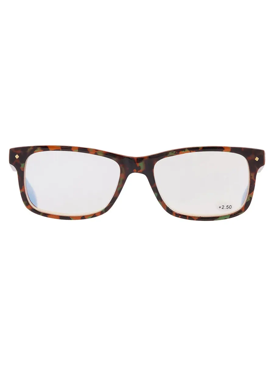 Очки Polaroid Reading Прямоугольные Унисекс PLD0023R 0C9B 55 +2.50 — 3