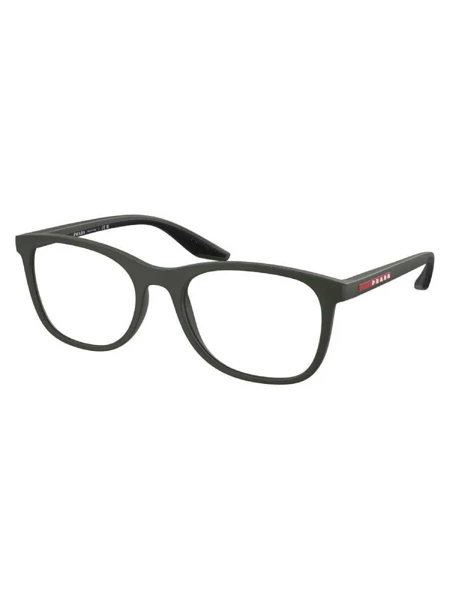 Мужские очки Prada Linea Rossa Demo Square PS 05PV 5361O1 53 — изображение 2 из 3, зеленый