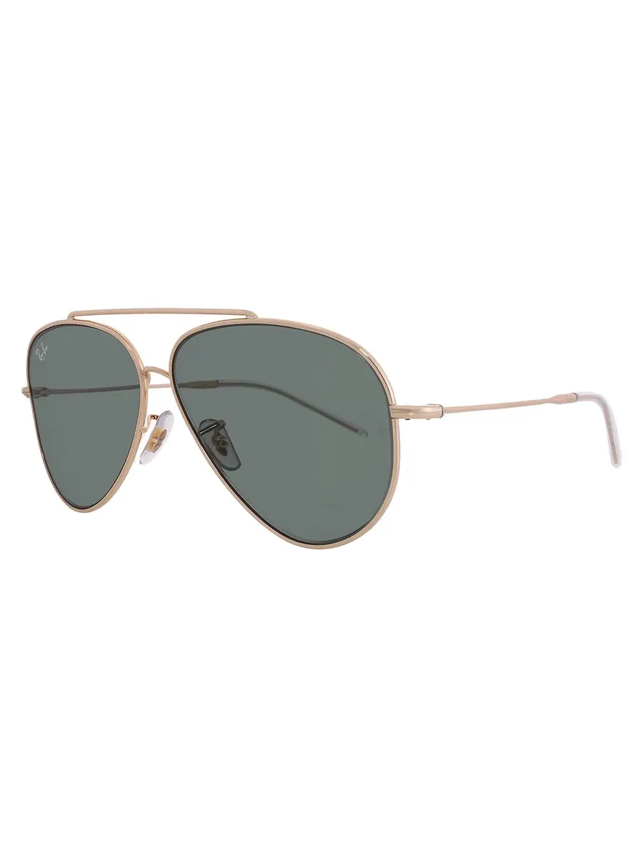 Солнцезащитные очки Ray Ban Aviator Reverse Dark Green Pilot унисекс RBR0101S 001/VR 59 Ray-Ban — изображение 2 из 5