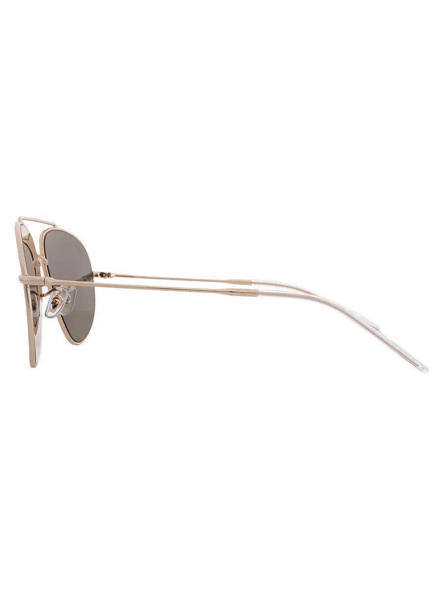 Солнцезащитные очки Ray Ban Aviator Reverse Dark Green Pilot унисекс RBR0101S 001/VR 59 Ray-Ban — изображение 4 из 5