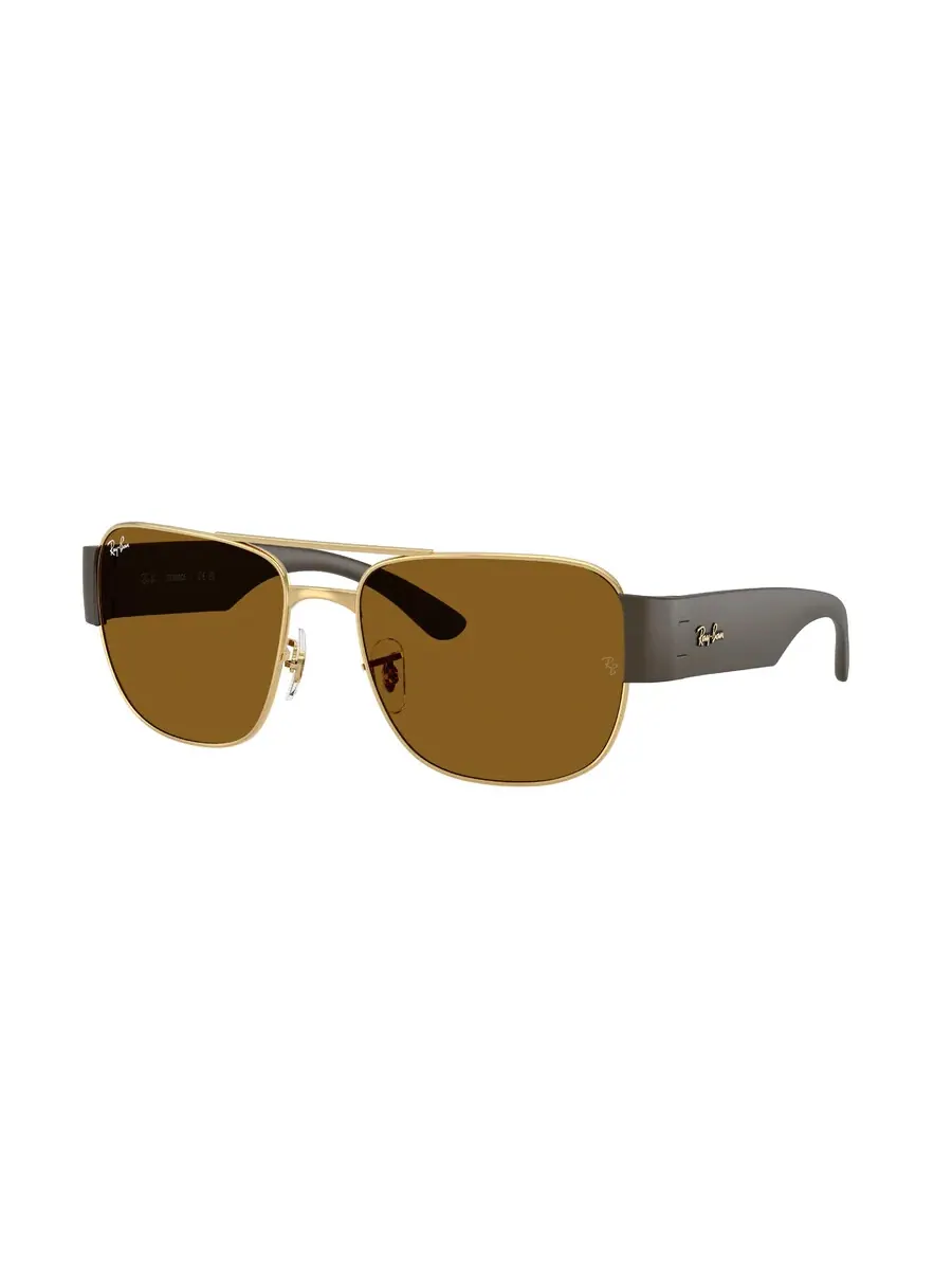 Очки солнцезащитные унисекс Ray Ban Brown Square RB3756 001/33 59 Ray-Ban