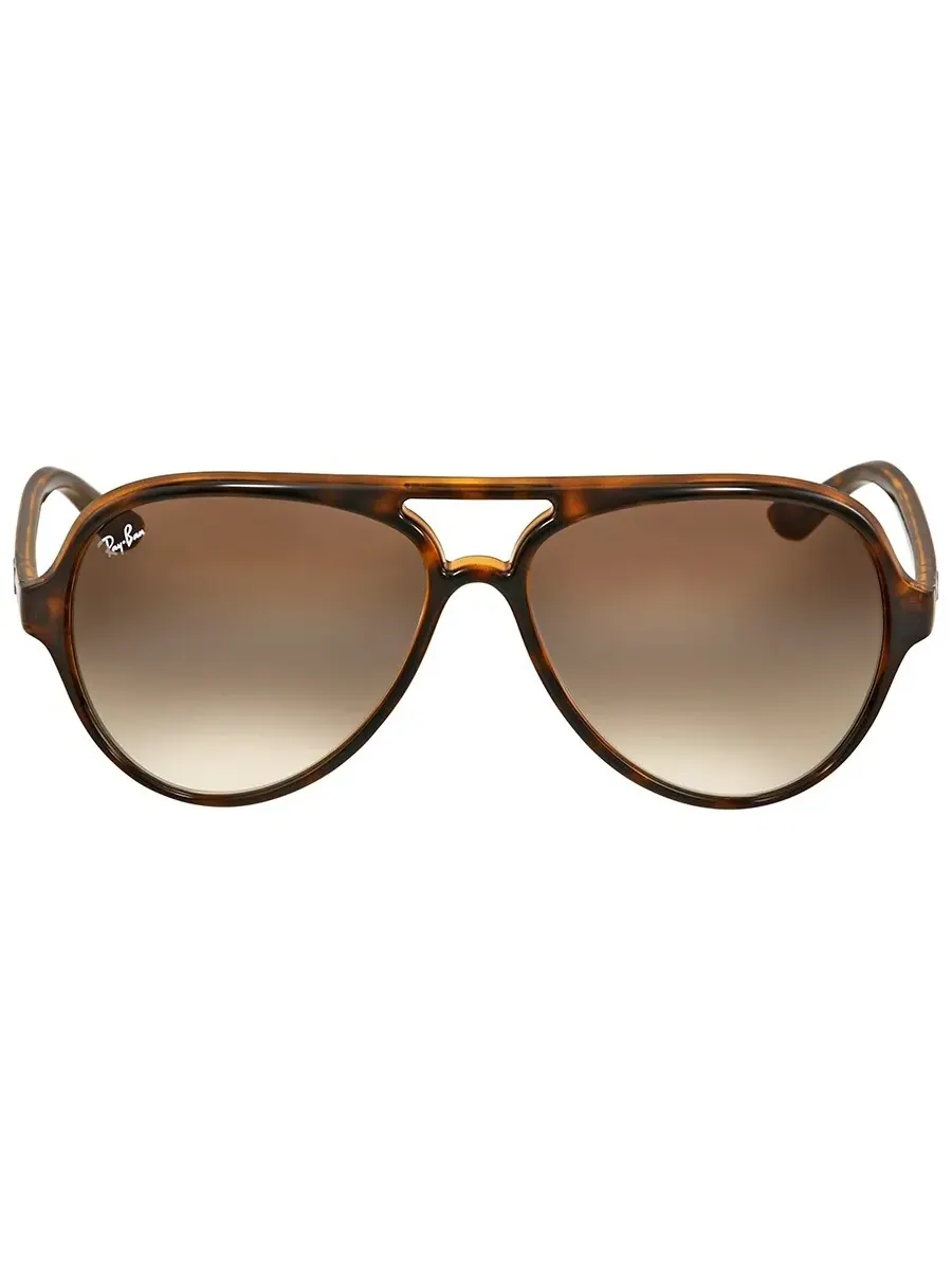 Солнцезащитные очки Ray-Ban Cats 5000 Classic, градиент светло-коричневого цвета, авиатор, унисекс