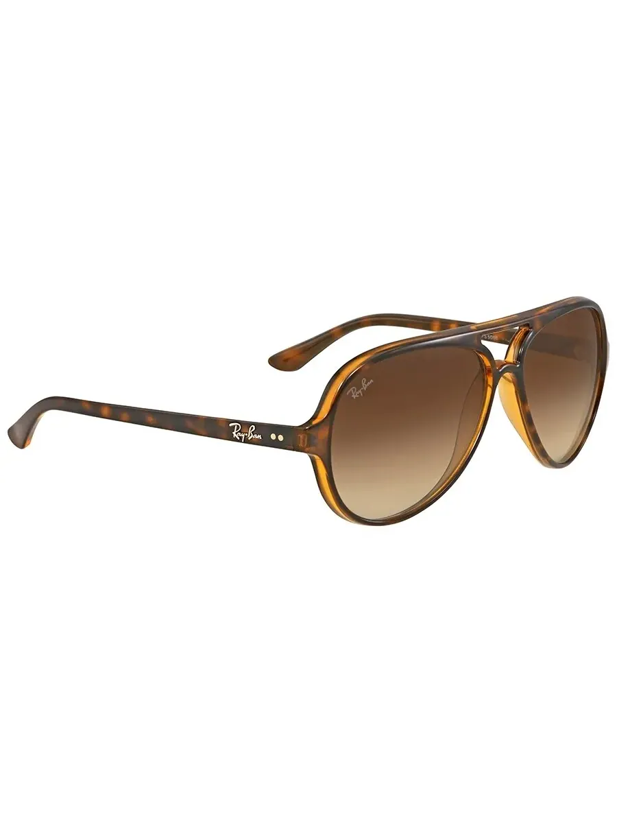 Солнцезащитные очки Ray-Ban Cats 5000 Classic, градиент светло-коричневого цвета, авиатор, унисекс — изображение 2 из 4