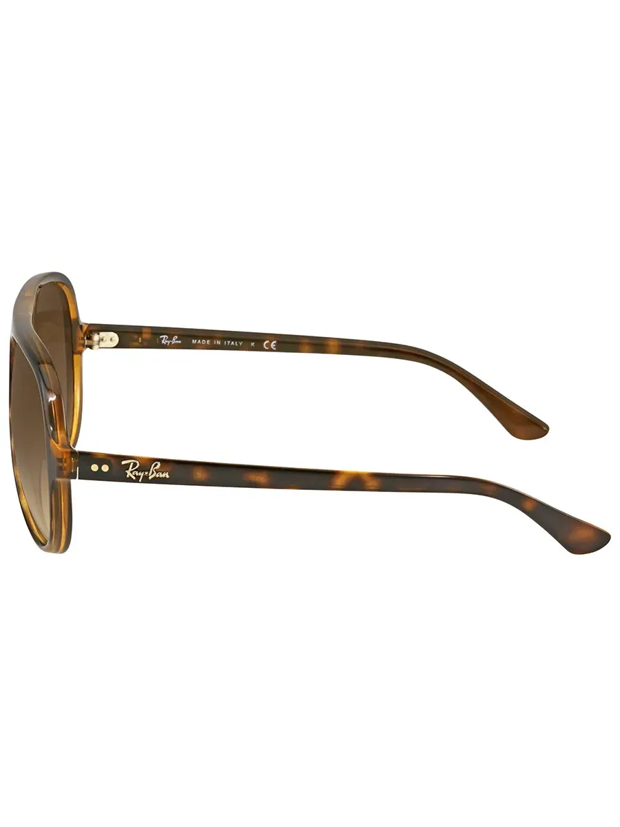 Солнцезащитные очки Ray-Ban Cats 5000 Classic, градиент светло-коричневого цвета, авиатор, унисекс — изображение 3 из 4