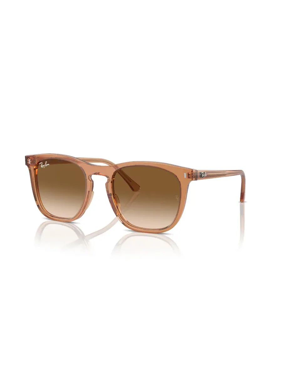 Солнцезащитные очки Ray Ban Clear & Brown Square унисекс RB2210F 676451 53 Ray-Ban