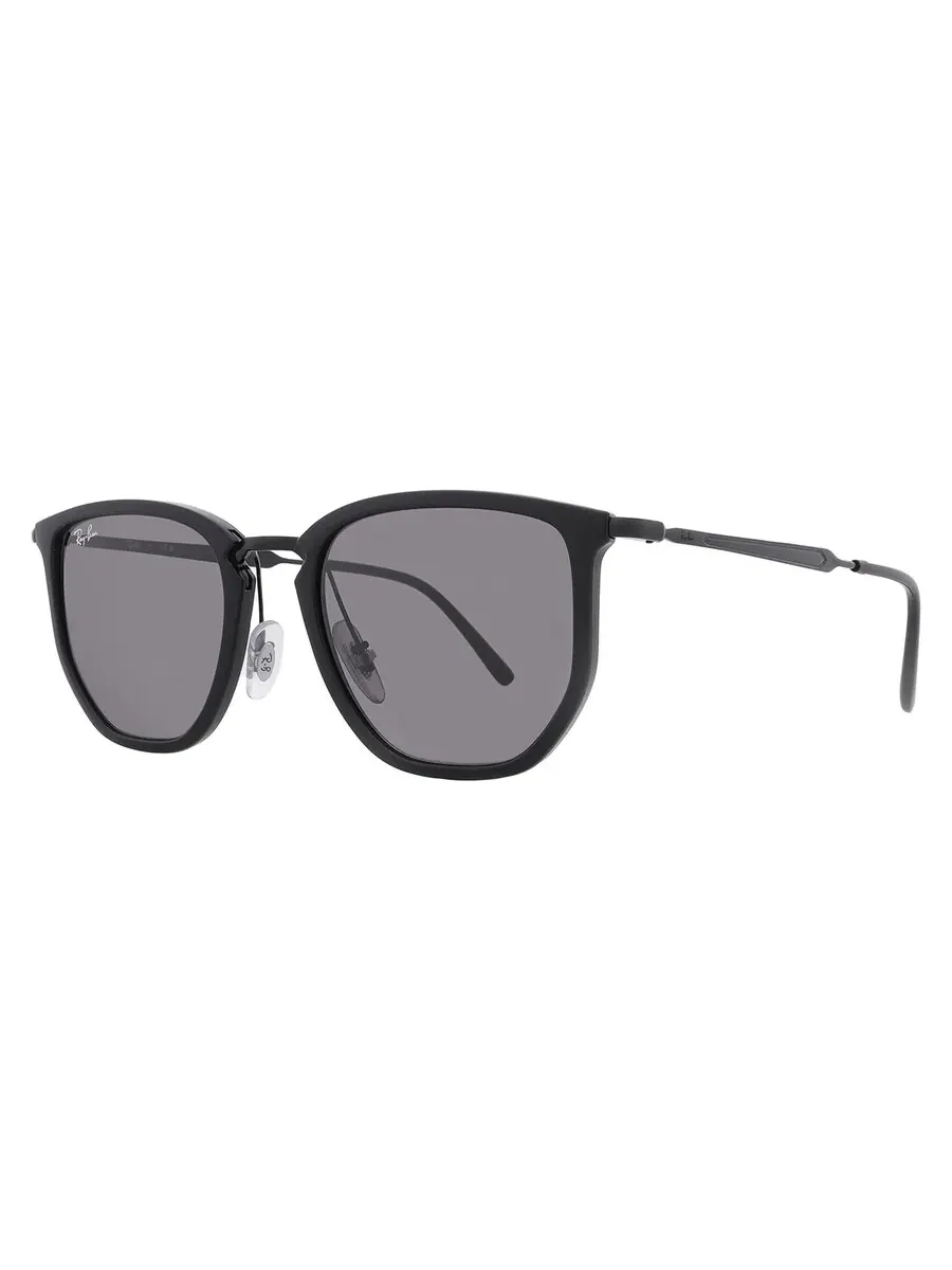 Солнцезащитные очки Ray Ban темно-серые неправильной формы унисекс RB4451 601/B1 50 Ray-Ban — изображение 2 из 5, черный
