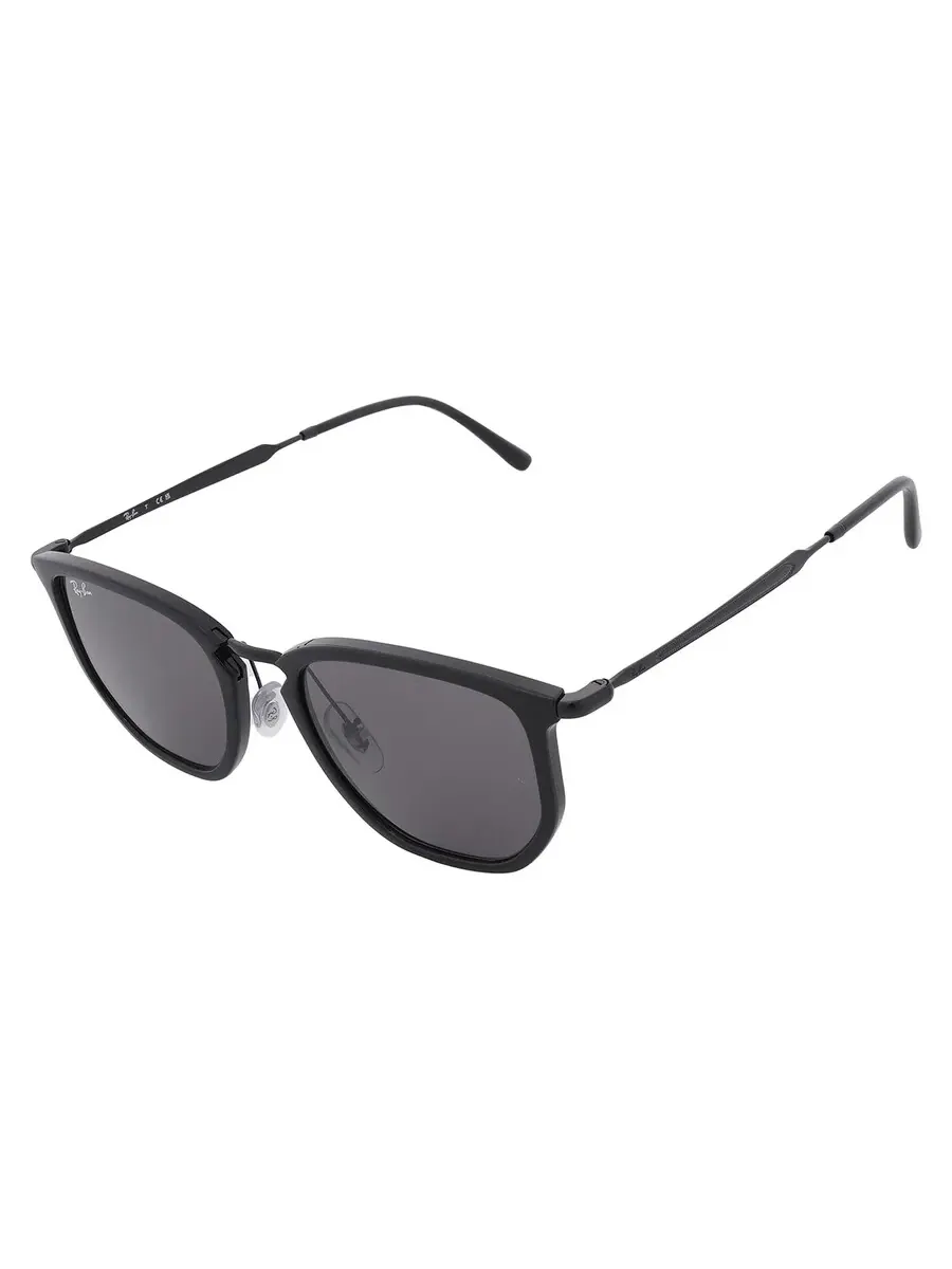Солнцезащитные очки Ray Ban темно-серые неправильной формы унисекс RB4451 601/B1 50 Ray-Ban — изображение 3 из 5, черный