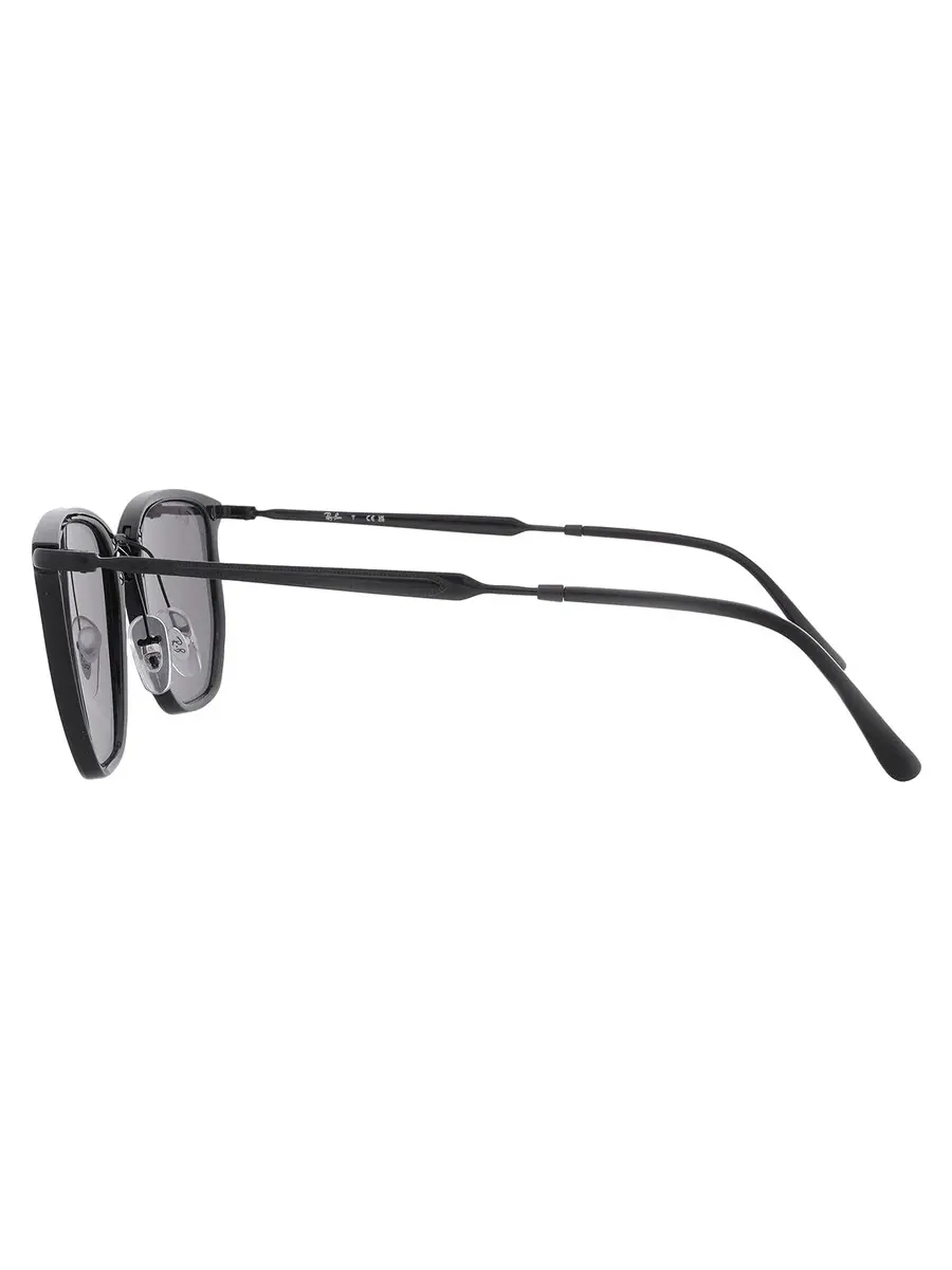 Солнцезащитные очки Ray Ban темно-серые неправильной формы унисекс RB4451 601/B1 50 Ray-Ban — изображение 4 из 5, черный