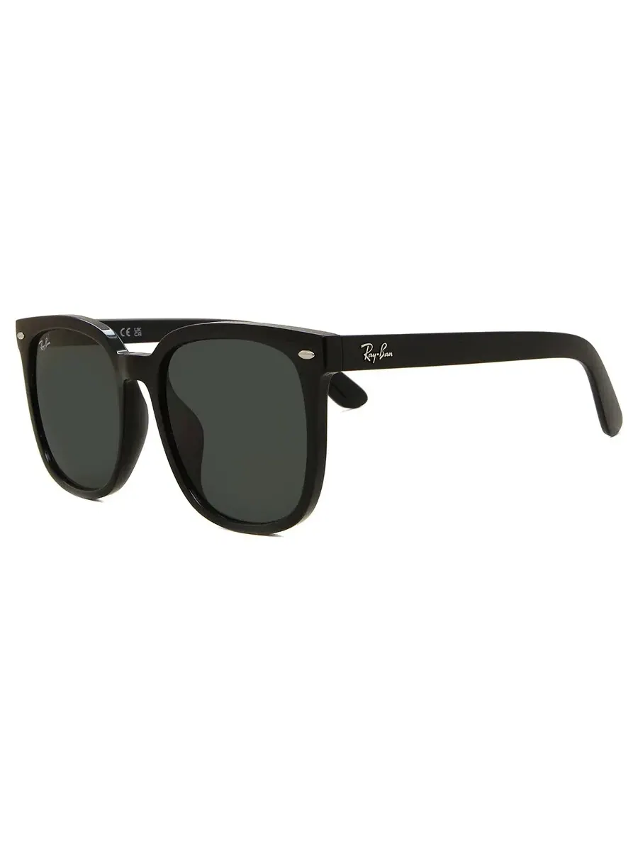 Солнцезащитные очки Ray Ban темно-серые квадратные, унисекс, RB4401D 601/87 55 Ray-Ban