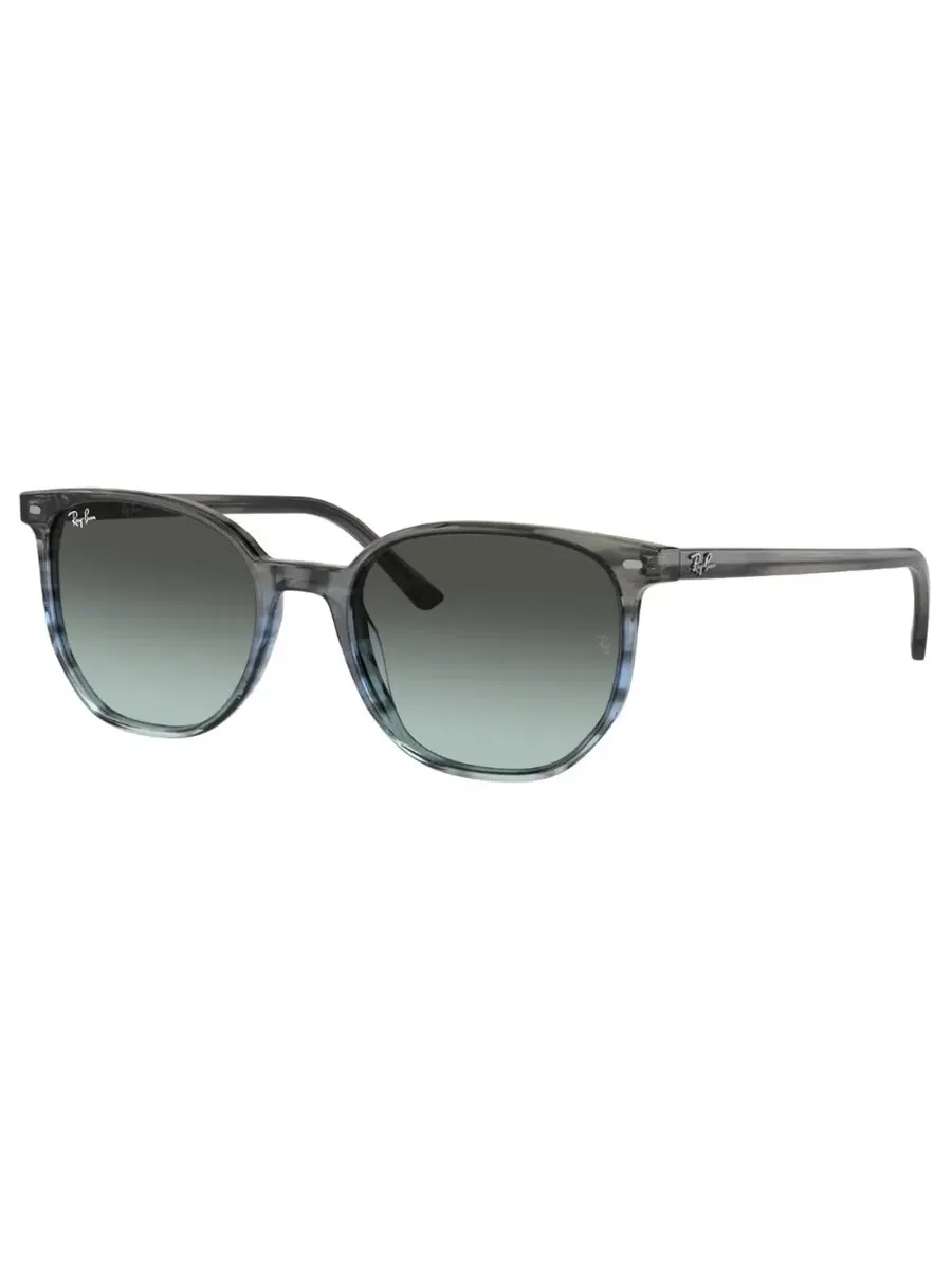 Солнцезащитные очки Ray Ban Elliot Blue & Black квадратные унисекс RB2197 1391GK 54 Ray-Ban