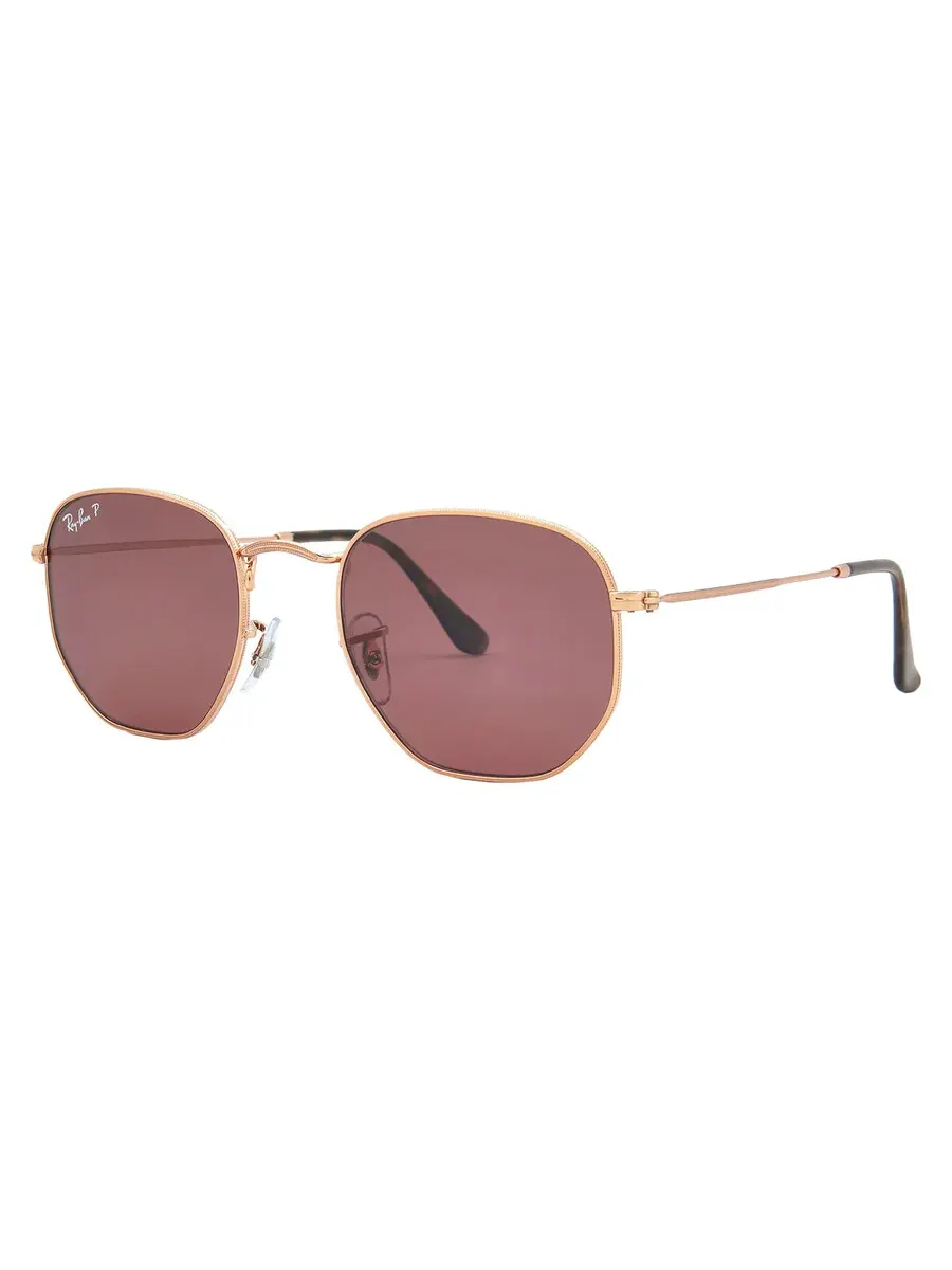 Солнцезащитные очки Ray Ban RB3548N 9202AF 51 с поляризационными фиолетовыми неправильными — изображение 2 из 5