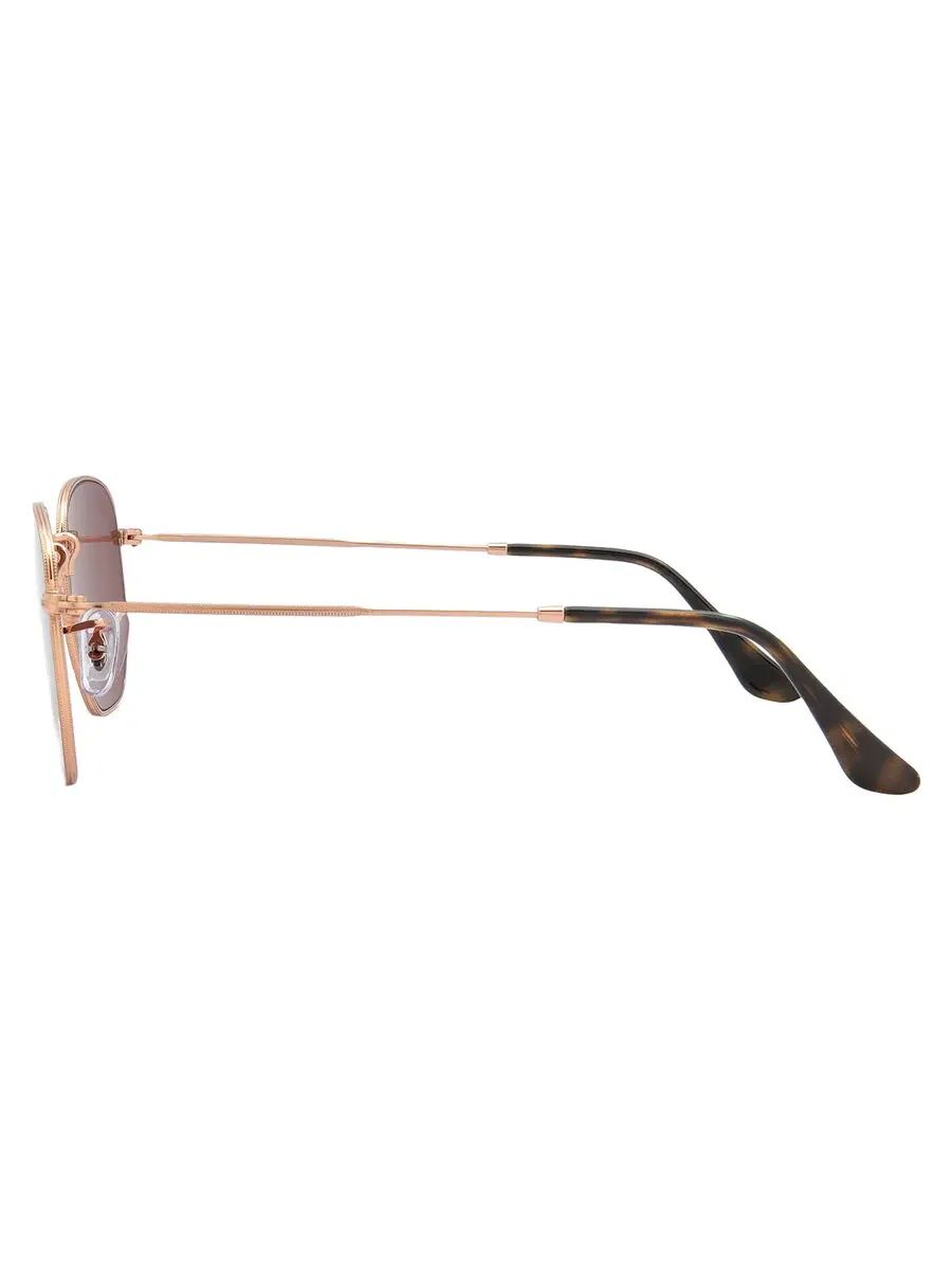 Солнцезащитные очки Ray Ban RB3548N 9202AF 51 с поляризационными фиолетовыми неправильными — изображение 3 из 5